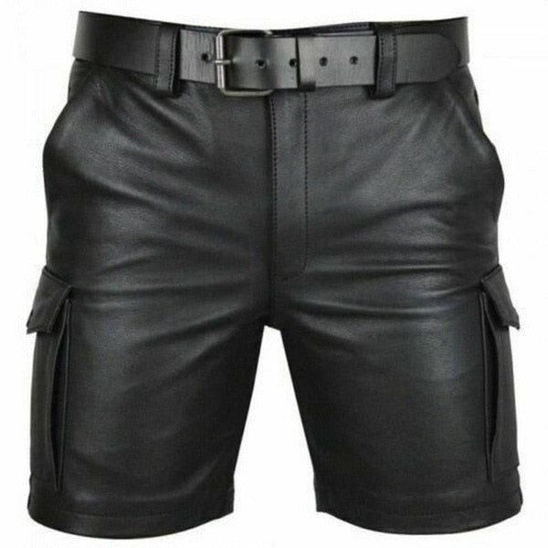 Motorcycle Leather Shorts | Shop Online | Free Shipping