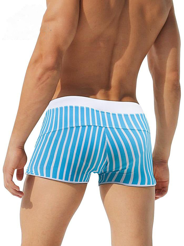 Pin Stripe Swim Shorts