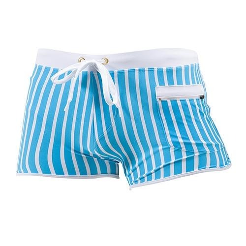 Pin Stripe Swim Shorts