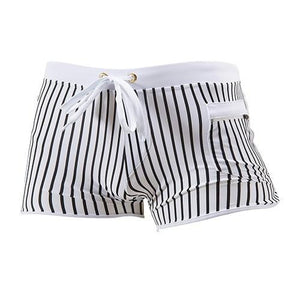 Pin Stripe Swim Shorts